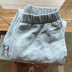 Turquoise Hollister sweatpants